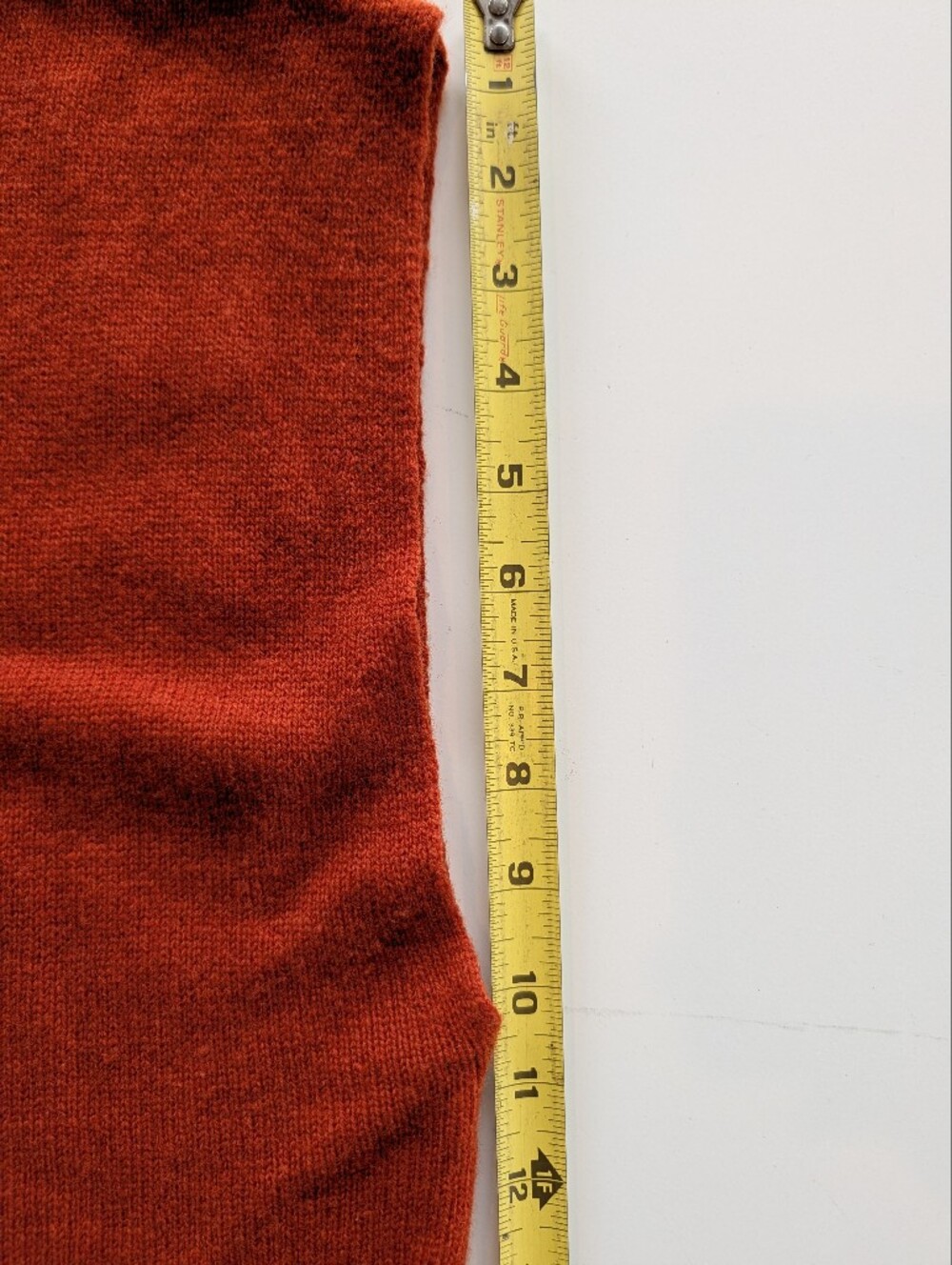 Gudrun Sjoden Rust Orange Button-Front Knit Vest - Picture 6 of 7